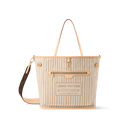 Neverfull MM Monogram Coated Canvas Sand Gold-Toned Hardware