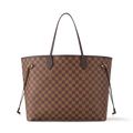 Neverfull GM Damier Ebene Coated Canvas Dark Chocolate Gold-Toned Hardware