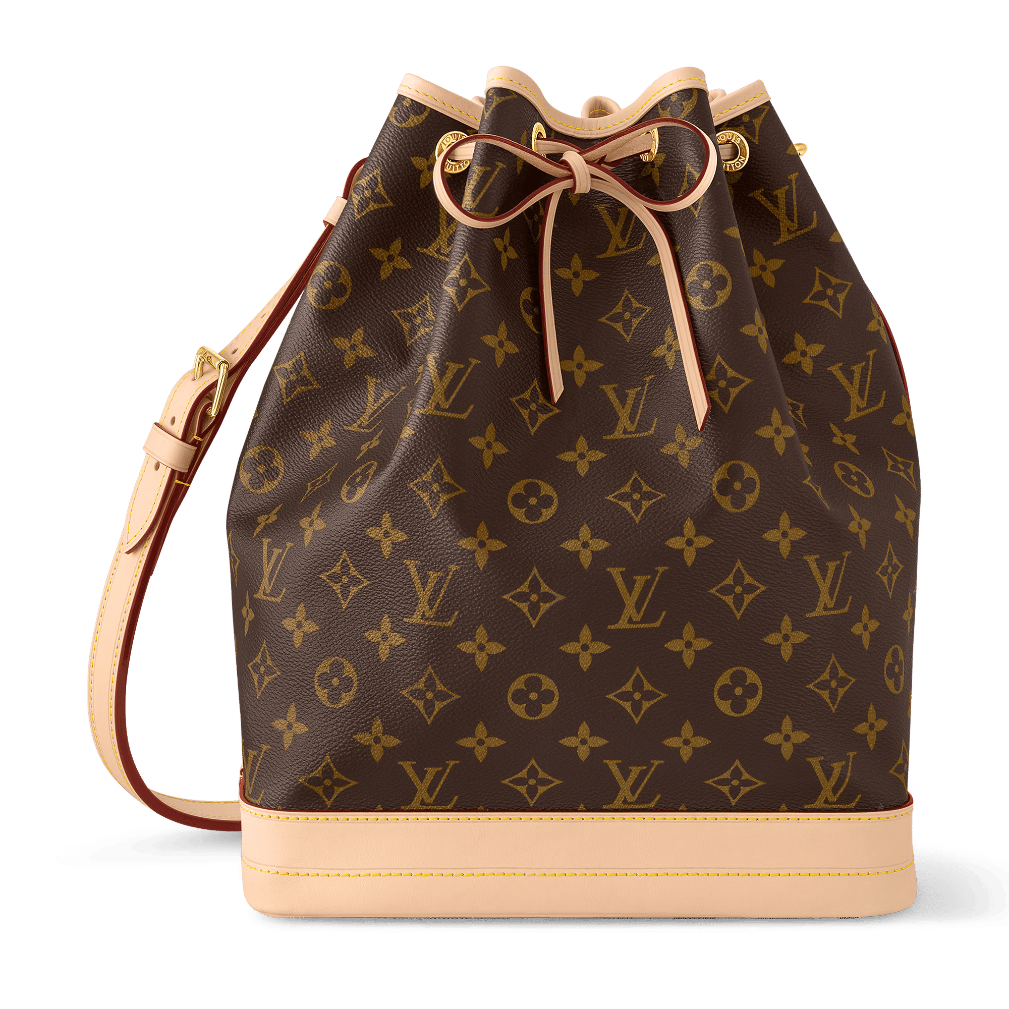 Noé Monogram Coated Canvas Gold-Toned Hardware