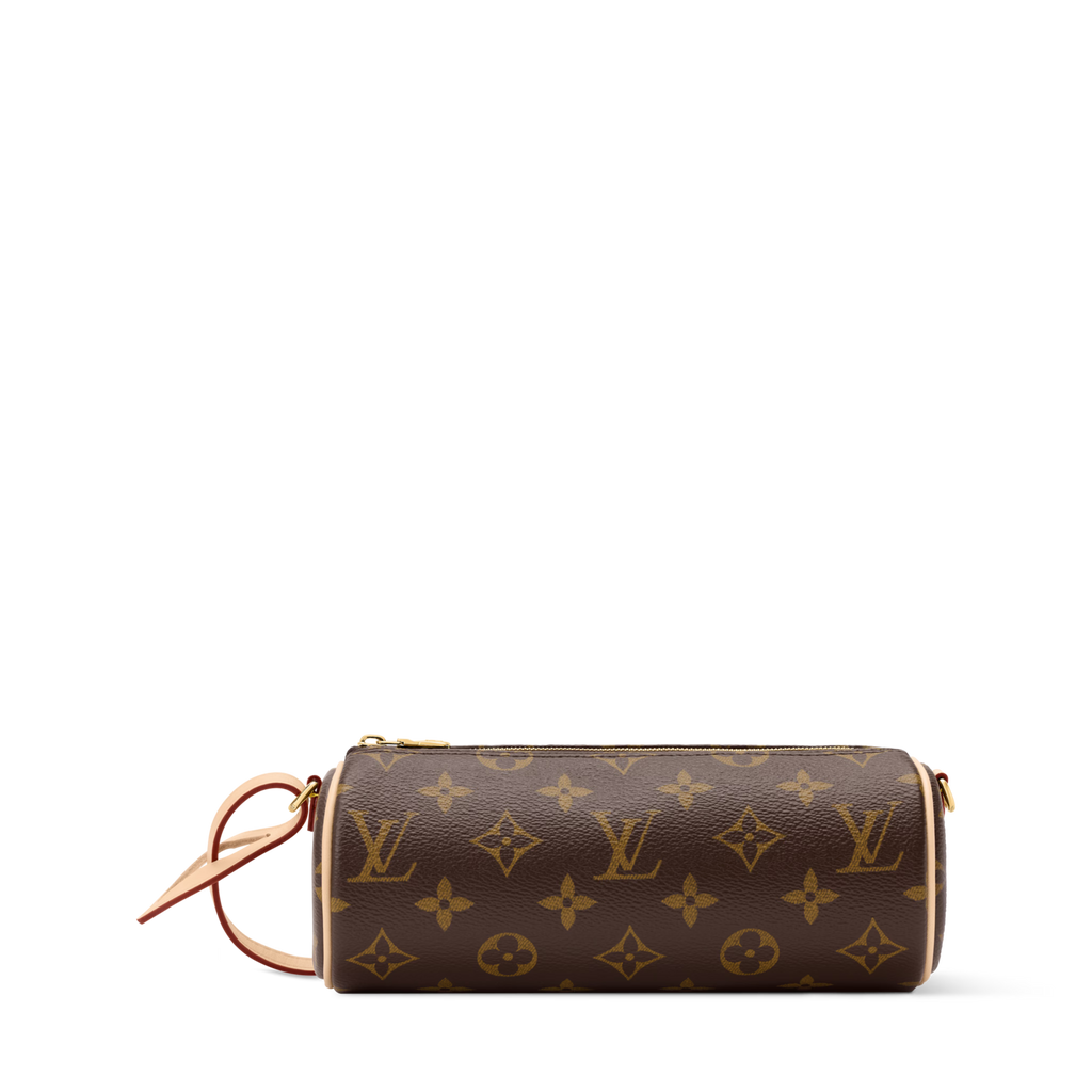 Pochette Papillon Monogram Coated Canvas Gold-Toned Hardware