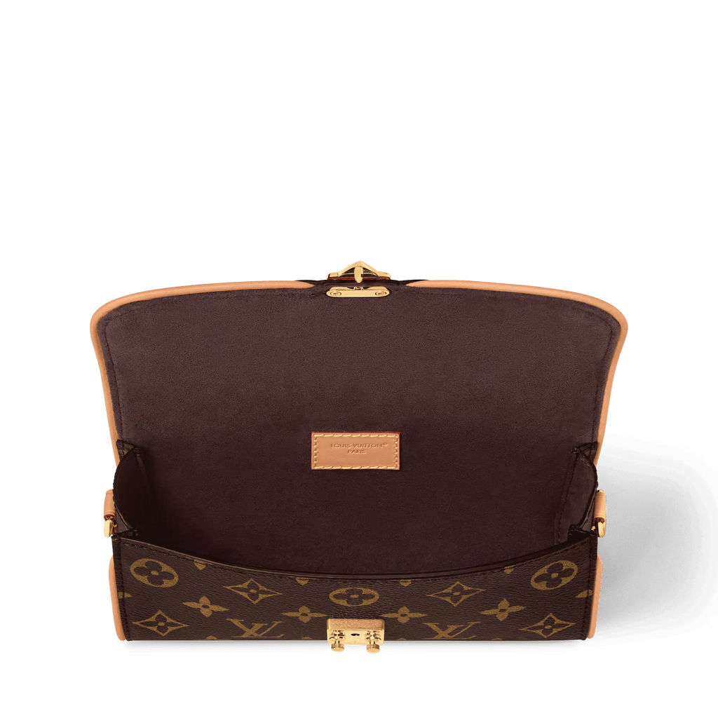 Pochette Camille Monogram Coated Canvas Gold-Toned Hardware