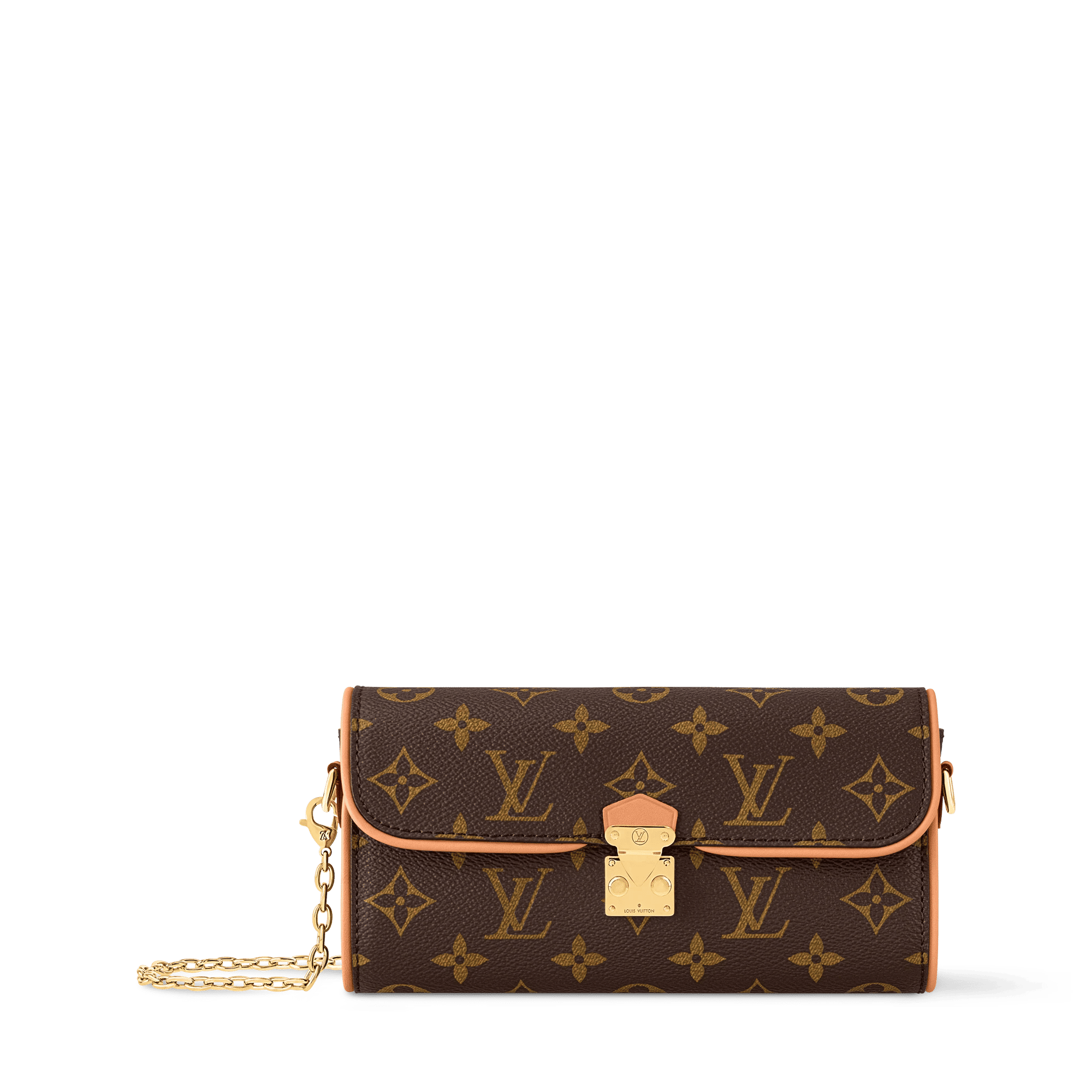 Pochette Camille Monogram Coated Canvas Gold-Toned Hardware