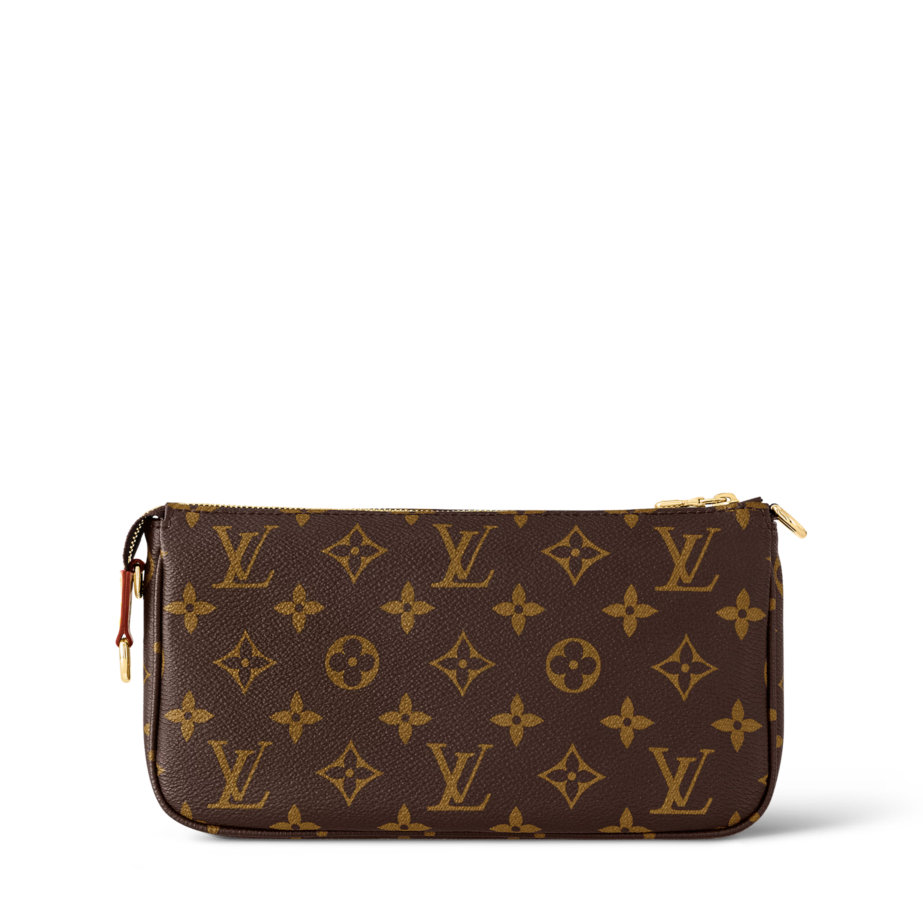 Pochette Accessoires Monogram Coated Canvas Gold-Color Hardware