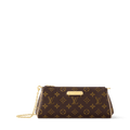 Pochette Eva Monogram Coated Canvas Gold-Toned Hardware