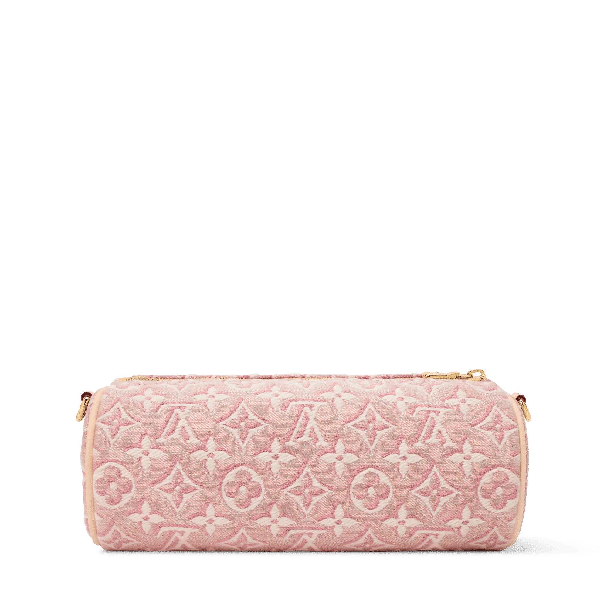 Pochette Papillon Monogram Emblème Rose Ruban Gold-Toned Hardware