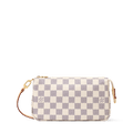 Pochette Accessoires Damier Azur Coated Canvas Gold-Toned Hardware
