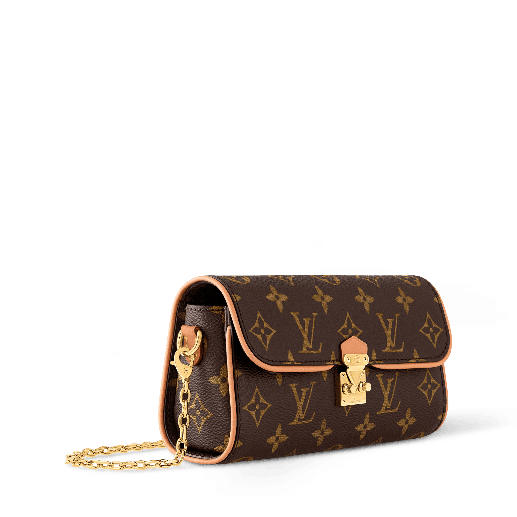 Pochette Camille Monogram Coated Canvas Gold-Toned Hardware