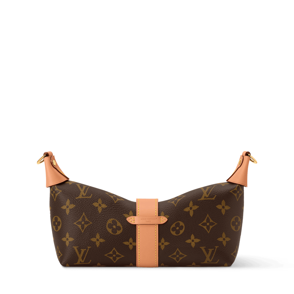 Pochette Mia Coated Canvas Gold-Toned Hardware