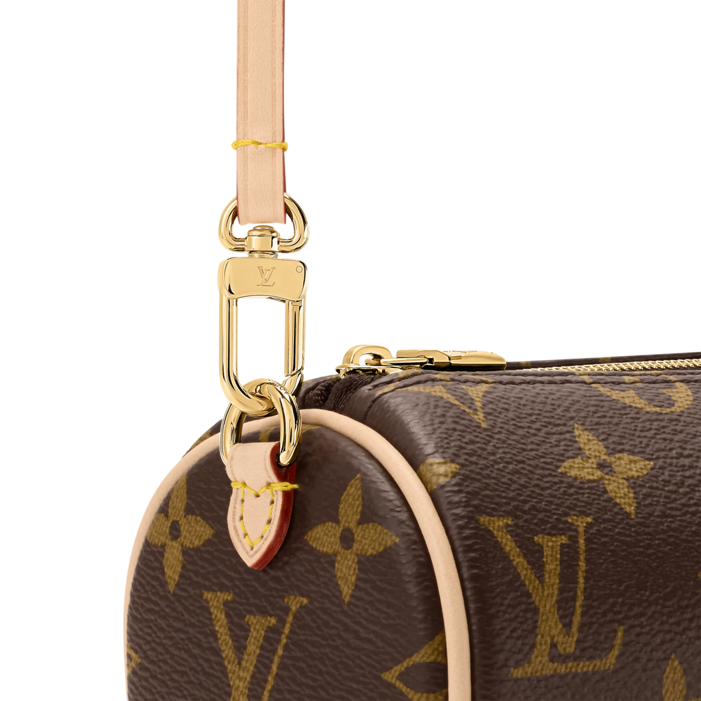 Pochette Papillon Monogram Coated Canvas Gold-Toned Hardware