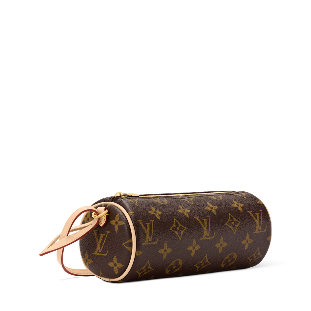 Pochette Papillon Monogram Coated Canvas Gold-Toned Hardware