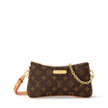 Pochette Liv Monogram Coated Canvas Gold-Toned Hardware