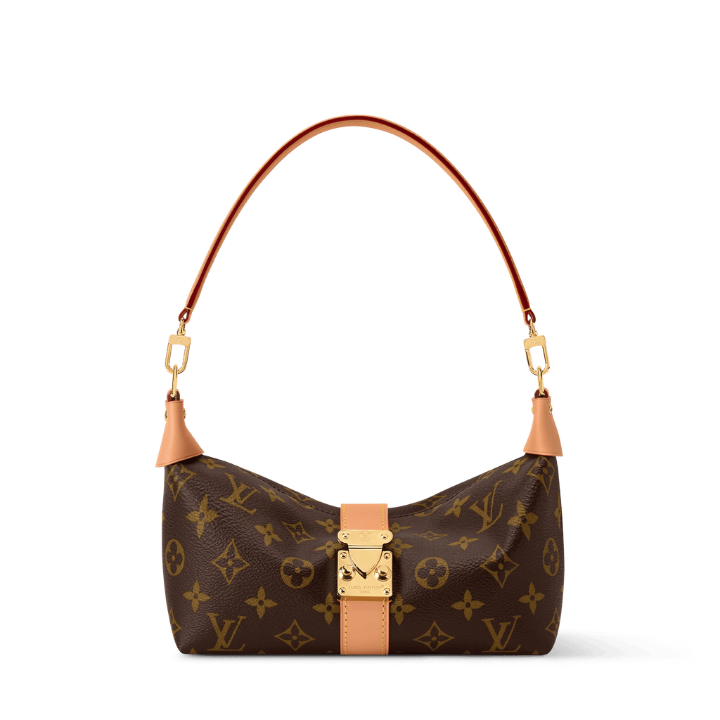 Pochette Mia Coated Canvas Gold-Toned Hardware