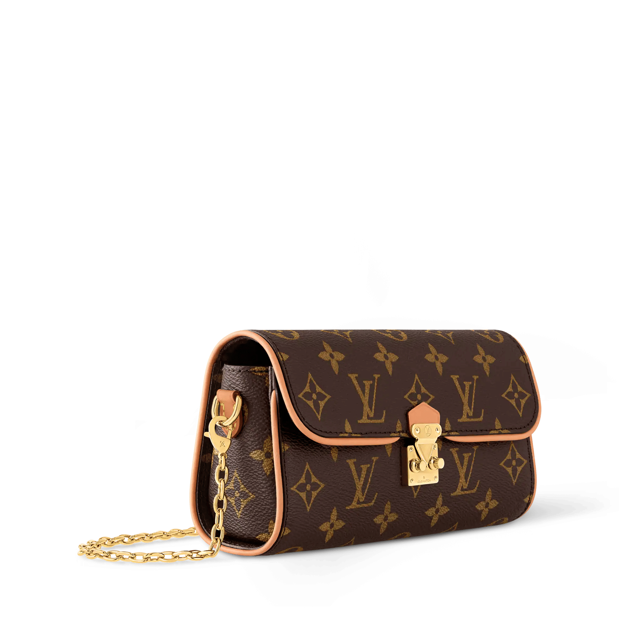 Pochette Camille Monogram Coated Canvas Gold-Toned Hardware