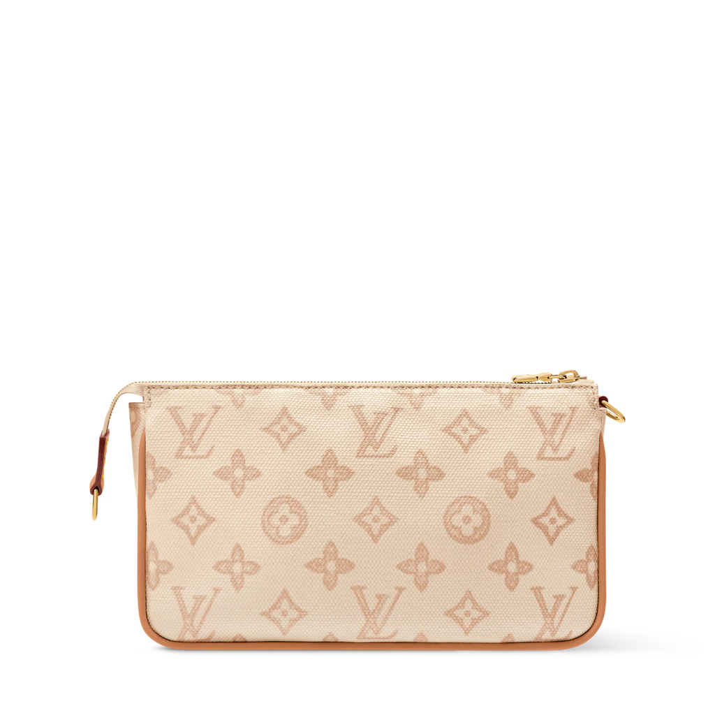 Pochette Accessoires Monogram Origine Canvas Cowhide Leather Gold-Toned Hardware