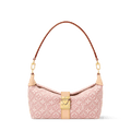 Pochette Mia Monogram Emblème Rose Ruban Gold-Toned Hardware