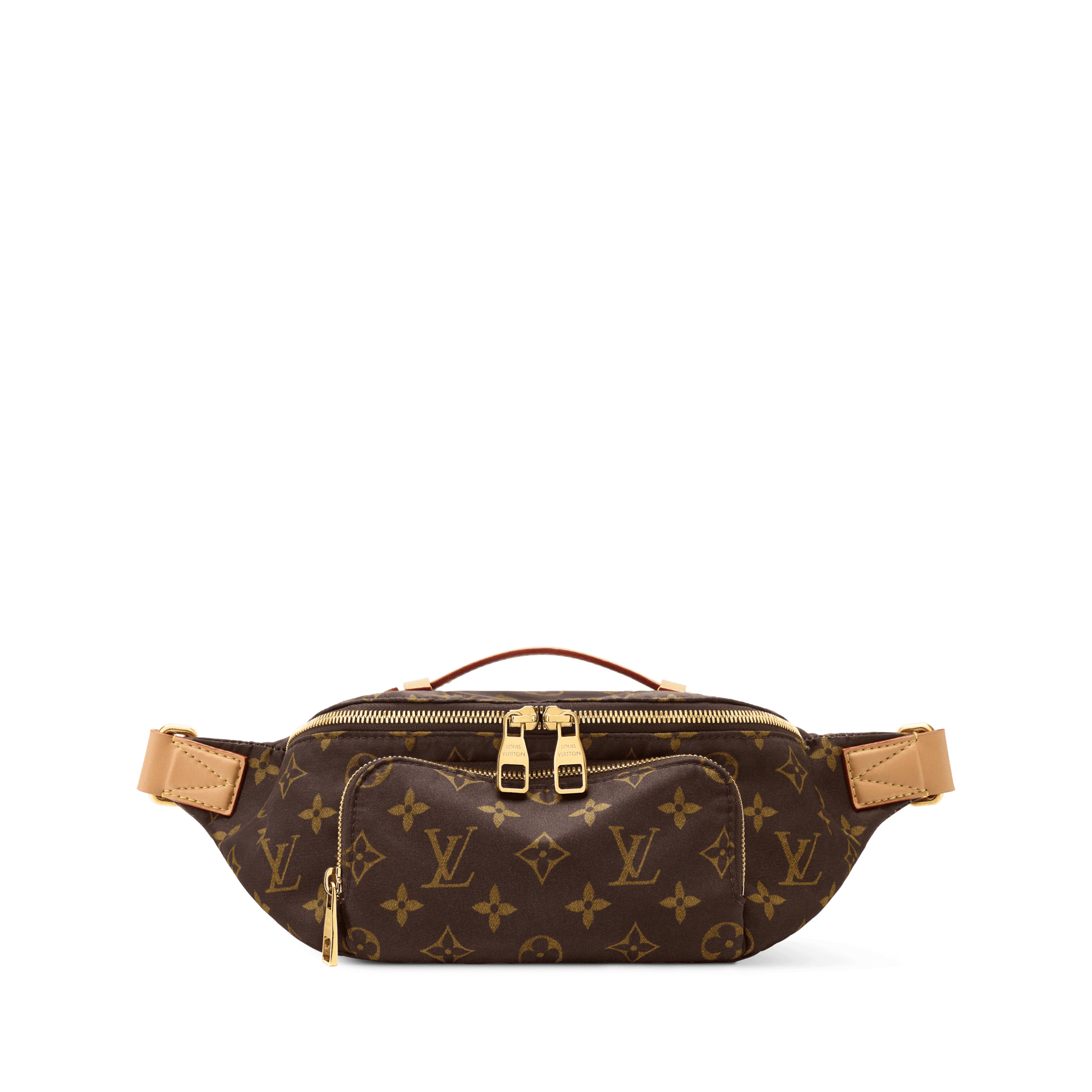 Rush Bumbag Monogram Silk Tech Gold-Toned Hardware