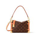 Side Trunk MM Monogram Coated Canvas Gold-Toned Hardware