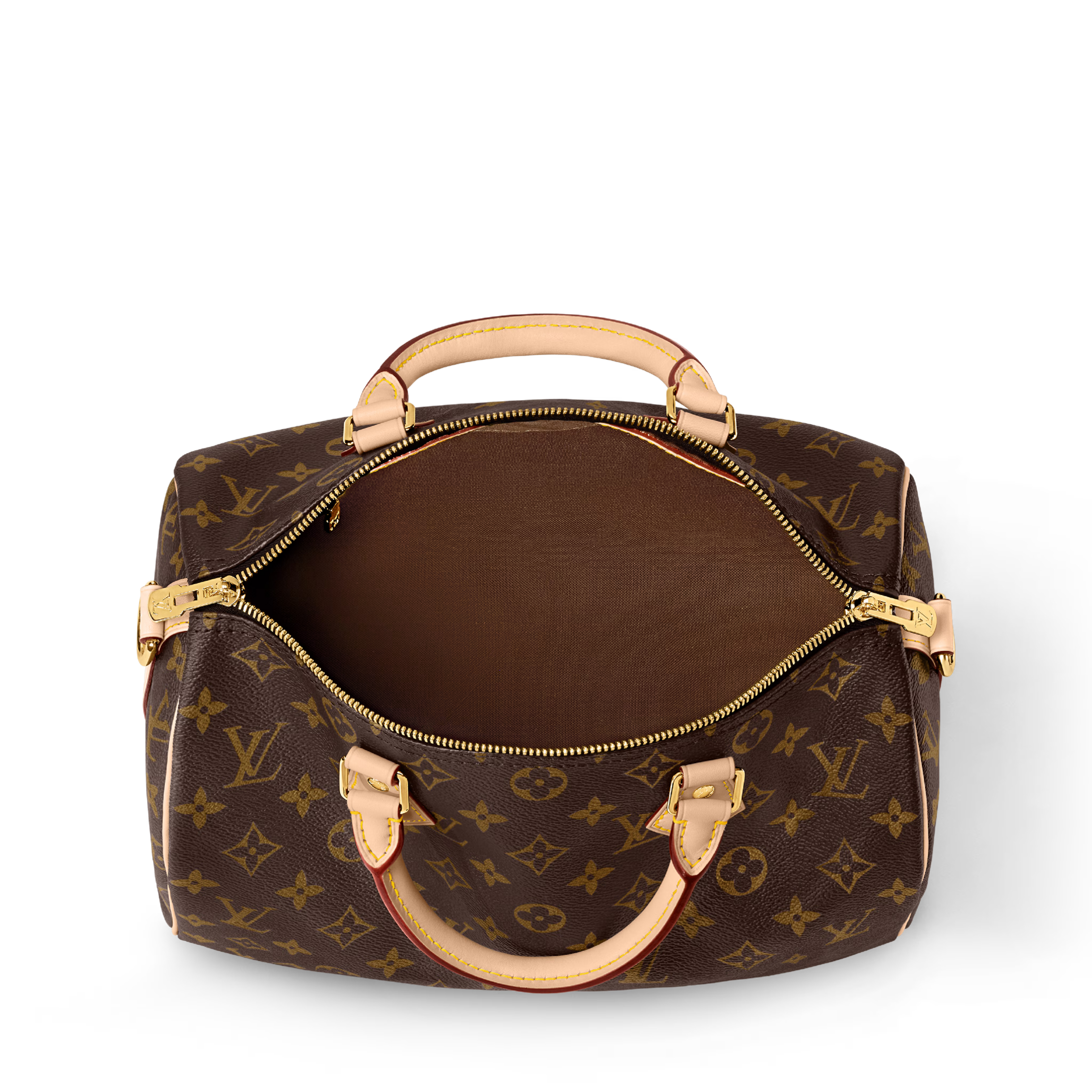 Speedy Bandoulière 30 Monogram Coated Canvas Gold-Toned Hardware