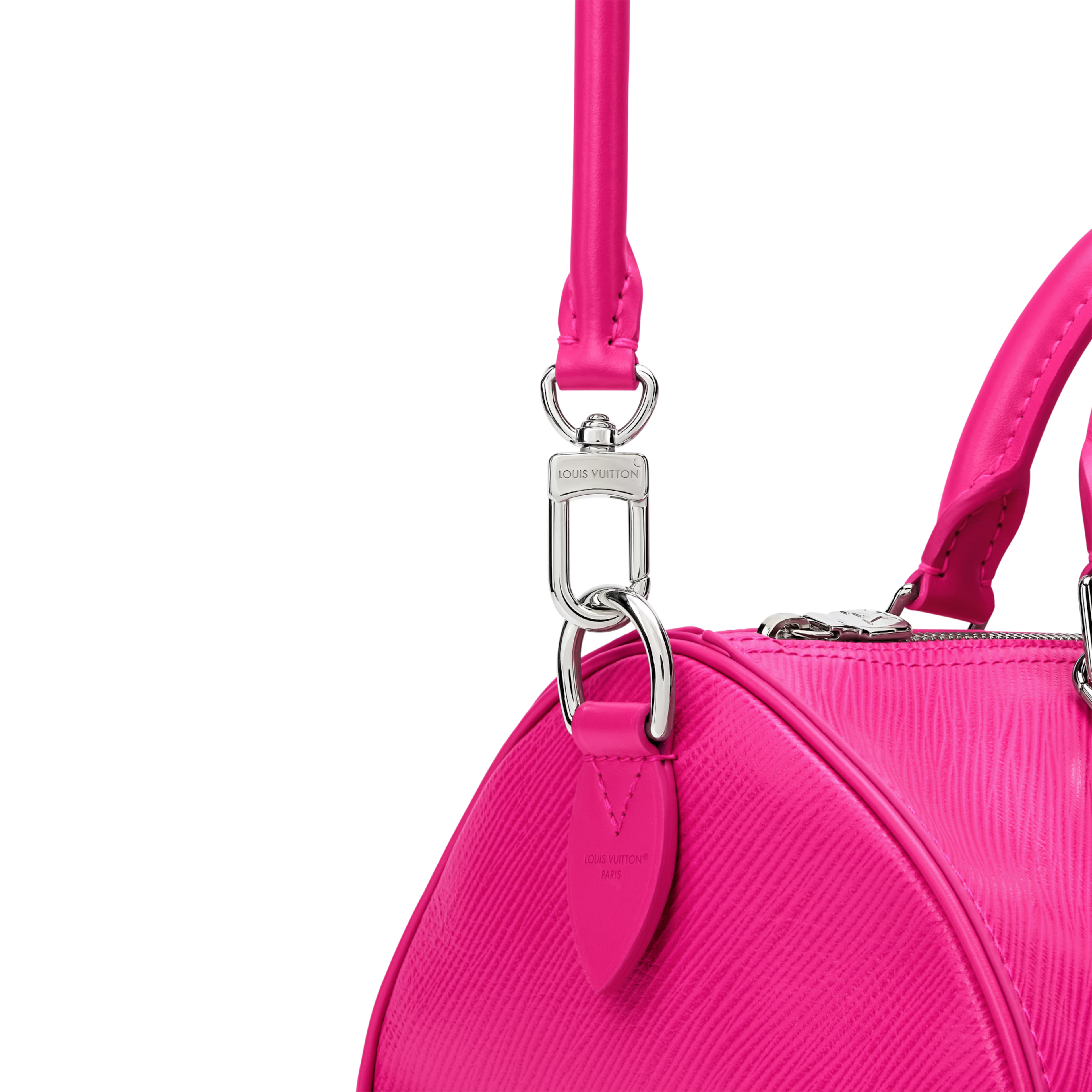 Speedy Soft 30 Epi Leather Rose Miami Silver-Toned Hardware
