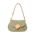 Sunset Khaki Denim Gold-Toned Hardware