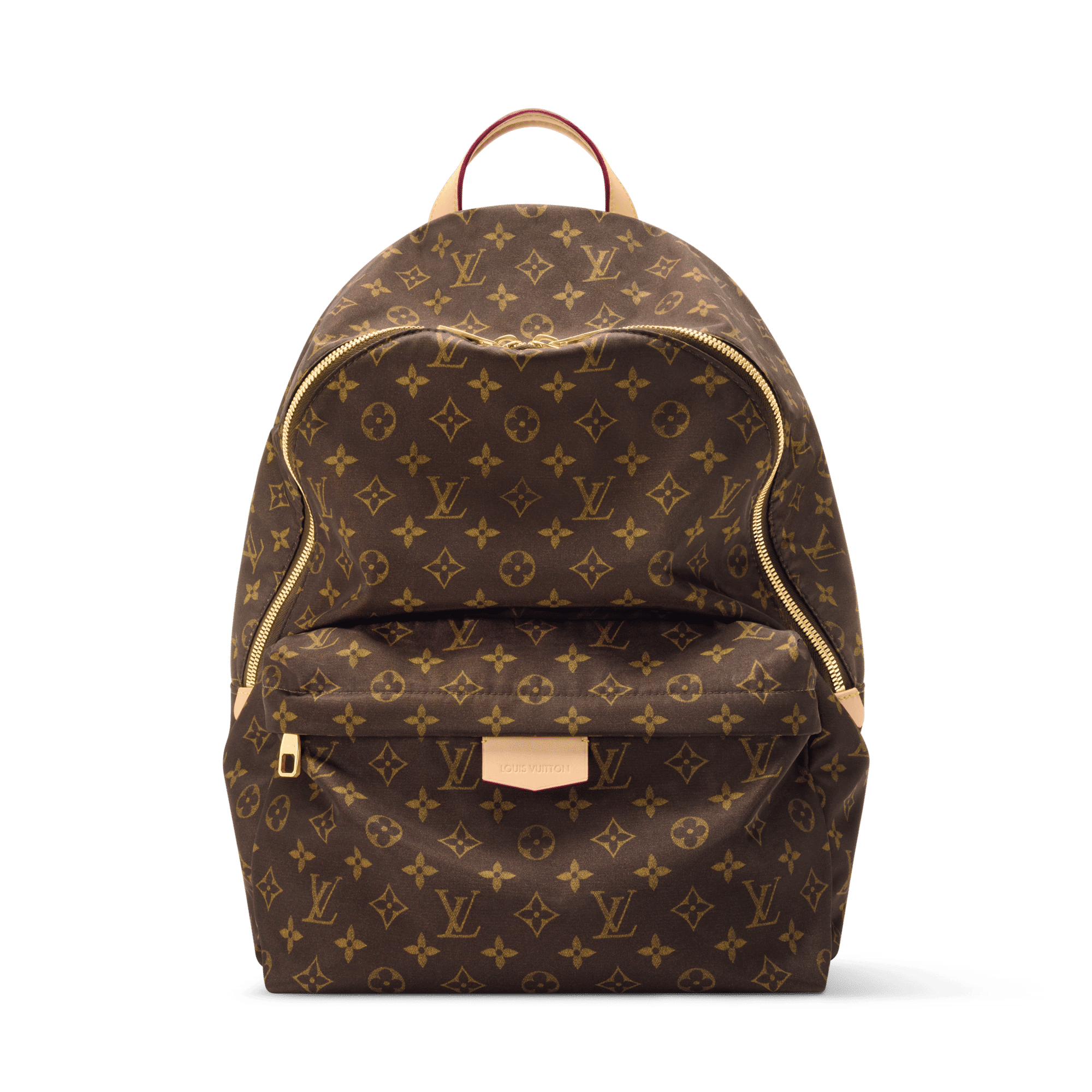 Track Backpack MM Monogram Silk Tech Gold-Toned Hardware