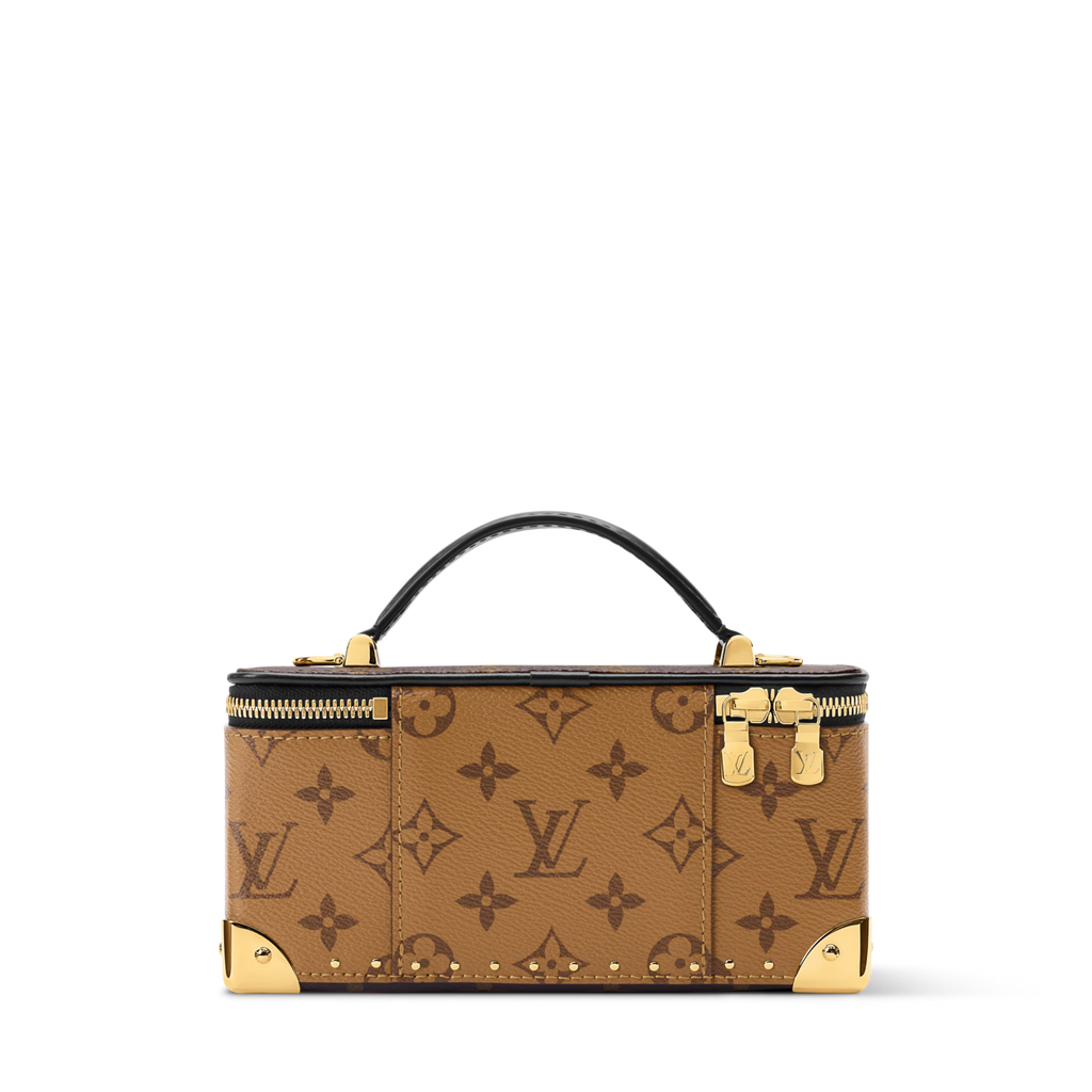 Vanity Pouch Trunk Nano Bag Monogram Reverse Gold-Toned Hardware