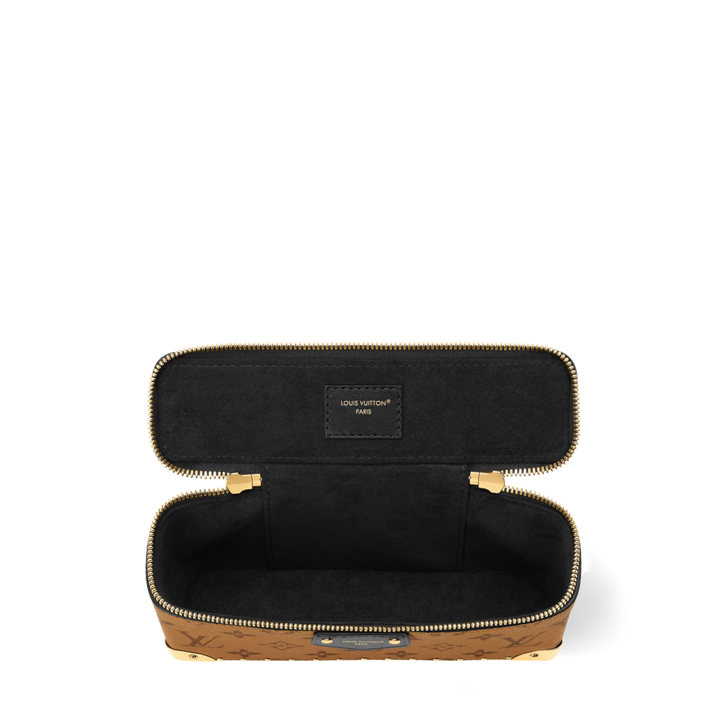 Vanity Pouch Trunk Nano Bag Monogram Reverse Gold-Toned Hardware