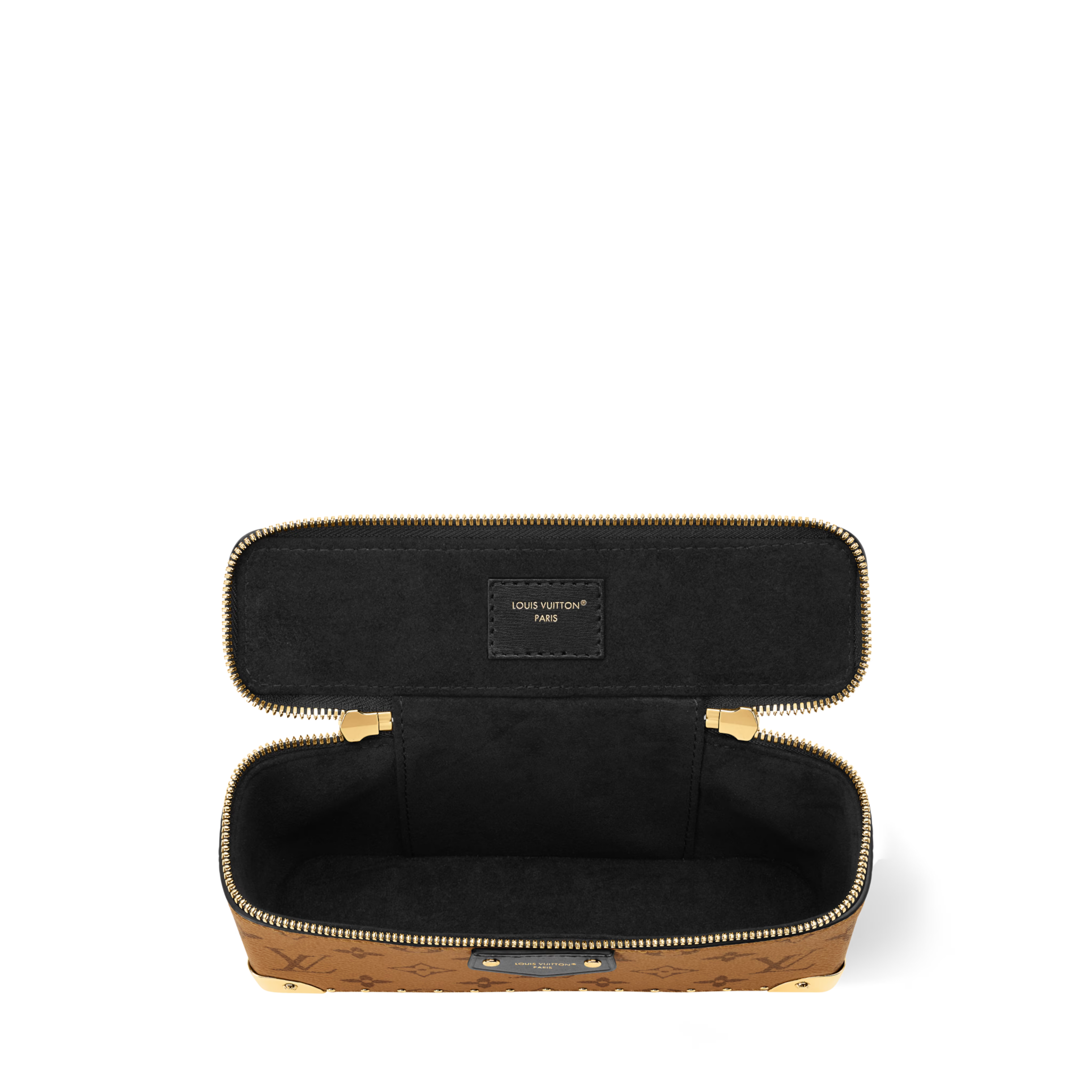 Vanity Pouch Trunk Nano Bag Monogram Reverse Gold-Toned Hardware