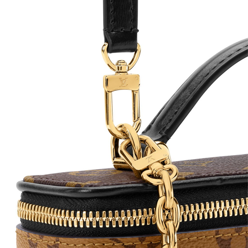 Vanity Pouch Trunk Nano Bag Monogram Reverse Gold-Toned Hardware
